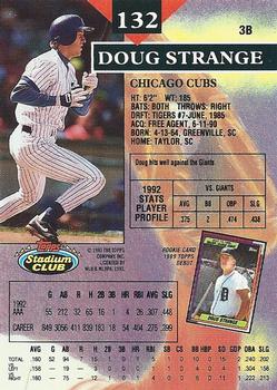 Doug Strange  baseball card collectible - Main Image 2