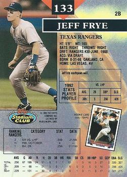 Jeff Frye  baseball card collectible - Main Image 2
