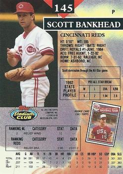 Scott Bankhead  baseball card collectible - Main Image 2