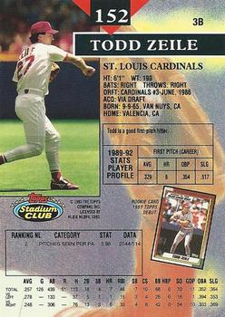 Todd Zeile  baseball card collectible - Main Image 2