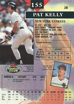 Pat Kelly  baseball card collectible - Main Image 2