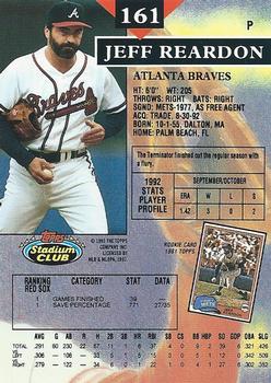 Jeff Reardon  baseball card collectible - Main Image 2