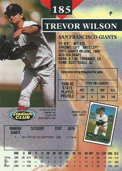Trevor Wilson  baseball card collectible - Main Image 2