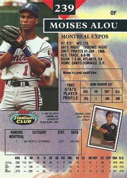 Moises Alou  baseball card collectible - Main Image 2