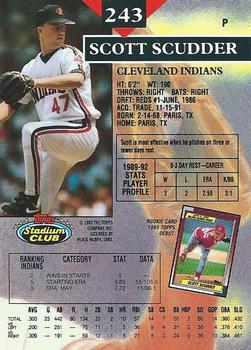Scott Scudder  baseball card collectible - Main Image 2