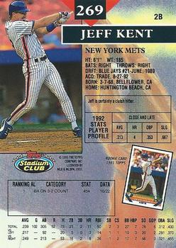 Jeff Kent  baseball card collectible - Main Image 2