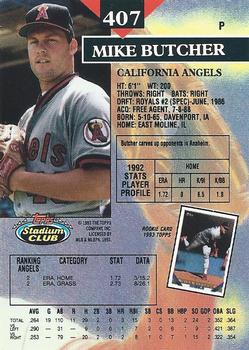 Mike Butcher  baseball card collectible - Main Image 2