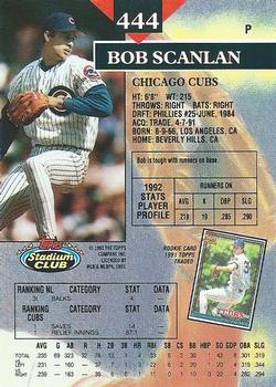 Bob Scanlan  baseball card collectible - Main Image 2