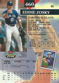 Eddie Zosky  baseball card collectible - Main Image 2