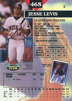 Jesse Levis  baseball card collectible - Main Image 2