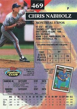 Chris Nabholz  baseball card collectible - Main Image 2