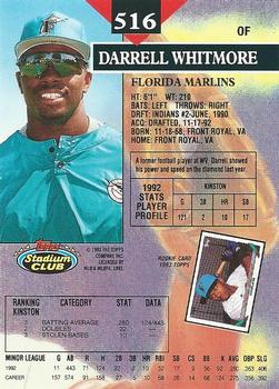 Darrell Whitmore  baseball card collectible - Main Image 2