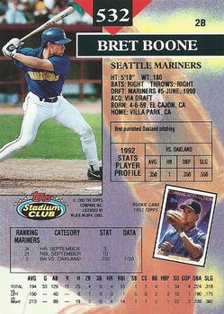Bret Boone  baseball card collectible - Main Image 2