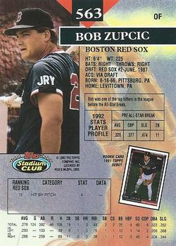 Bob Zupcic  baseball card collectible - Main Image 2