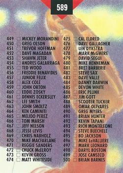 Checklist: 401-500  baseball card collectible - Main Image 2