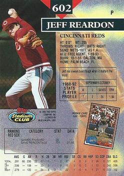 Jeff Reardon  baseball card collectible - Main Image 2