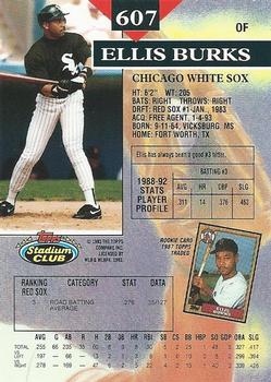 Ellis Burks  baseball card collectible - Main Image 2