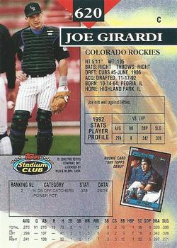 Joe Girardi  baseball card collectible - Main Image 2