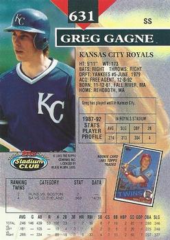 Greg Gagne  baseball card collectible - Main Image 2