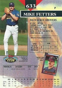 Mike Fetters  baseball card collectible - Main Image 2