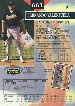 Fernando Valenzuela  baseball card collectible - Main Image 2