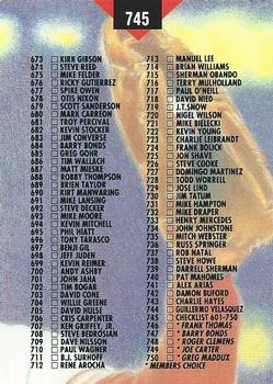 Checklist: 601-750  baseball card collectible - Main Image 2