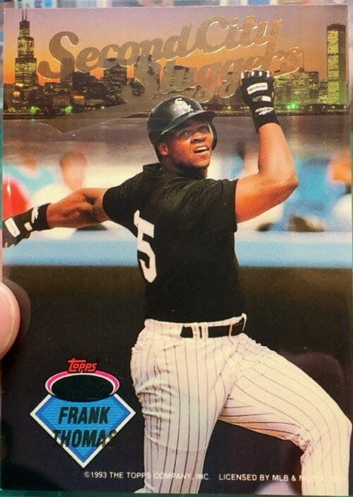 Frank Thomas / Ryne Sandberg  baseball card collectible - Main Image 3