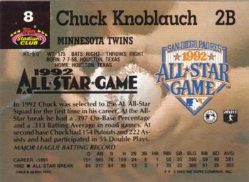 Chuck Knoblauch  baseball card collectible - Main Image 2