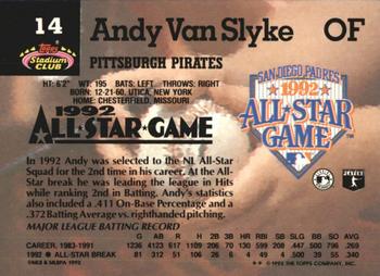 Andy Van Slyke  baseball card collectible - Main Image 2