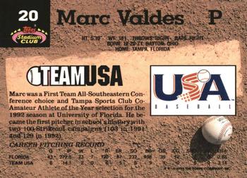 Marc Valdes  baseball card collectible - Main Image 2