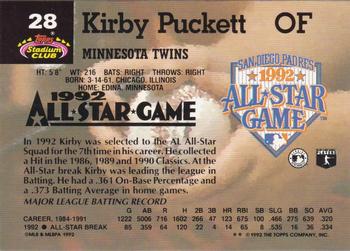 Kirby Puckett  baseball card collectible - Main Image 2
