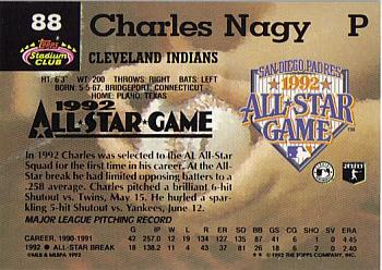 Charles Nagy  baseball card collectible - Main Image 2