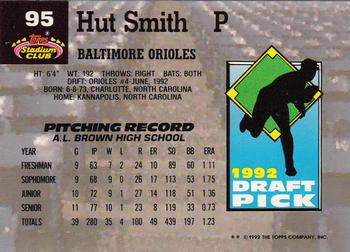 Hut Smith  baseball card collectible - Main Image 2