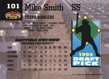 Mike Smith  baseball card collectible - Main Image 2