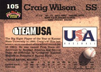 Craig Wilson  baseball card collectible - Main Image 2