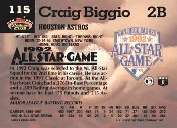 Craig Biggio  baseball card collectible - Main Image 2