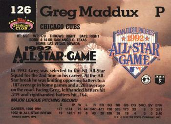 Greg Maddux  baseball card collectible - Main Image 2