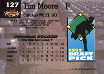 Tim Moore  baseball card collectible - Main Image 2