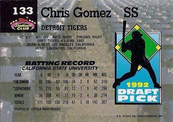 Chris Gomez  baseball card collectible - Main Image 2