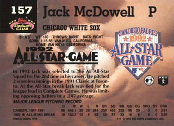 Jack McDowell  baseball card collectible - Main Image 2