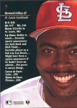 Bernard Gilkey  baseball card collectible - Main Image 2