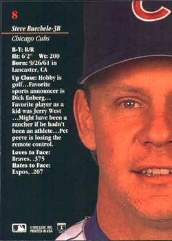 Steve Buechele  baseball card collectible - Main Image 2