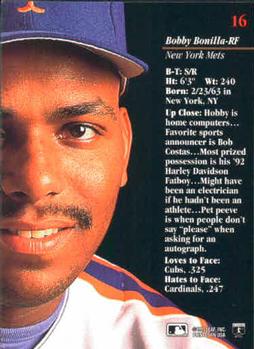 Bobby Bonilla  baseball card collectible - Main Image 2