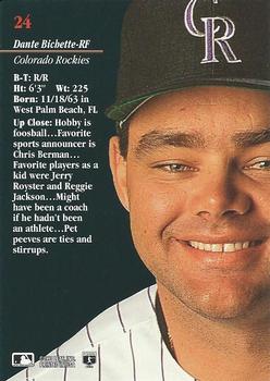 Dante Bichette  baseball card collectible - Main Image 2