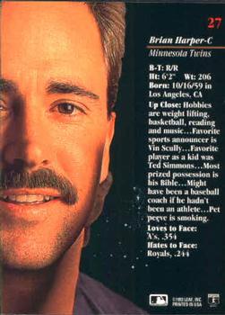 Brian Harper  baseball card collectible - Main Image 2