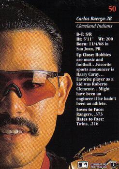 Carlos Baerga  baseball card collectible - Main Image 2