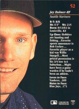 Jay Buhner  baseball card collectible - Main Image 2