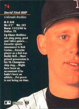 David Nied  baseball card collectible - Main Image 2