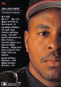 Albert Belle  baseball card collectible - Main Image 2