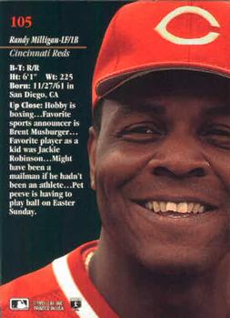 Randy Milligan  baseball card collectible - Main Image 2
